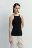 Chantilly Square Neck Cami Top Black