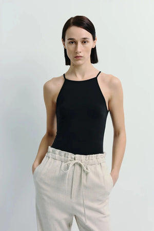 Lola Halter Cami Top Black