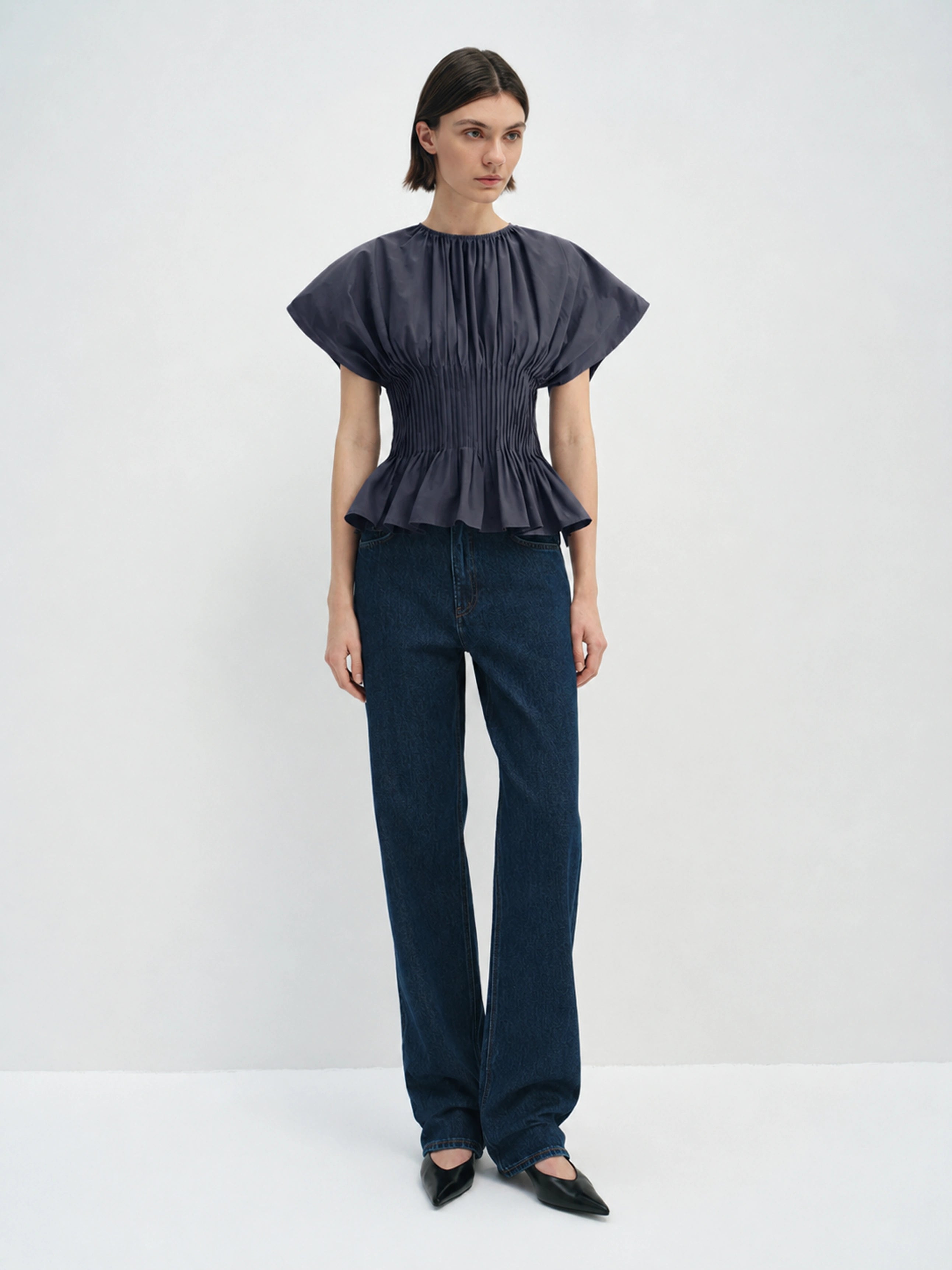 Piquenique Pintuck Shirt