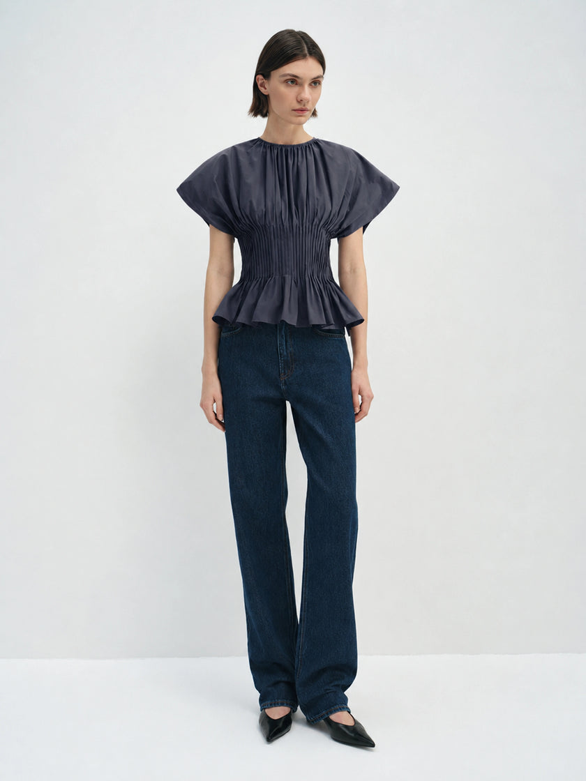 Piquenique Pintuck Shirt