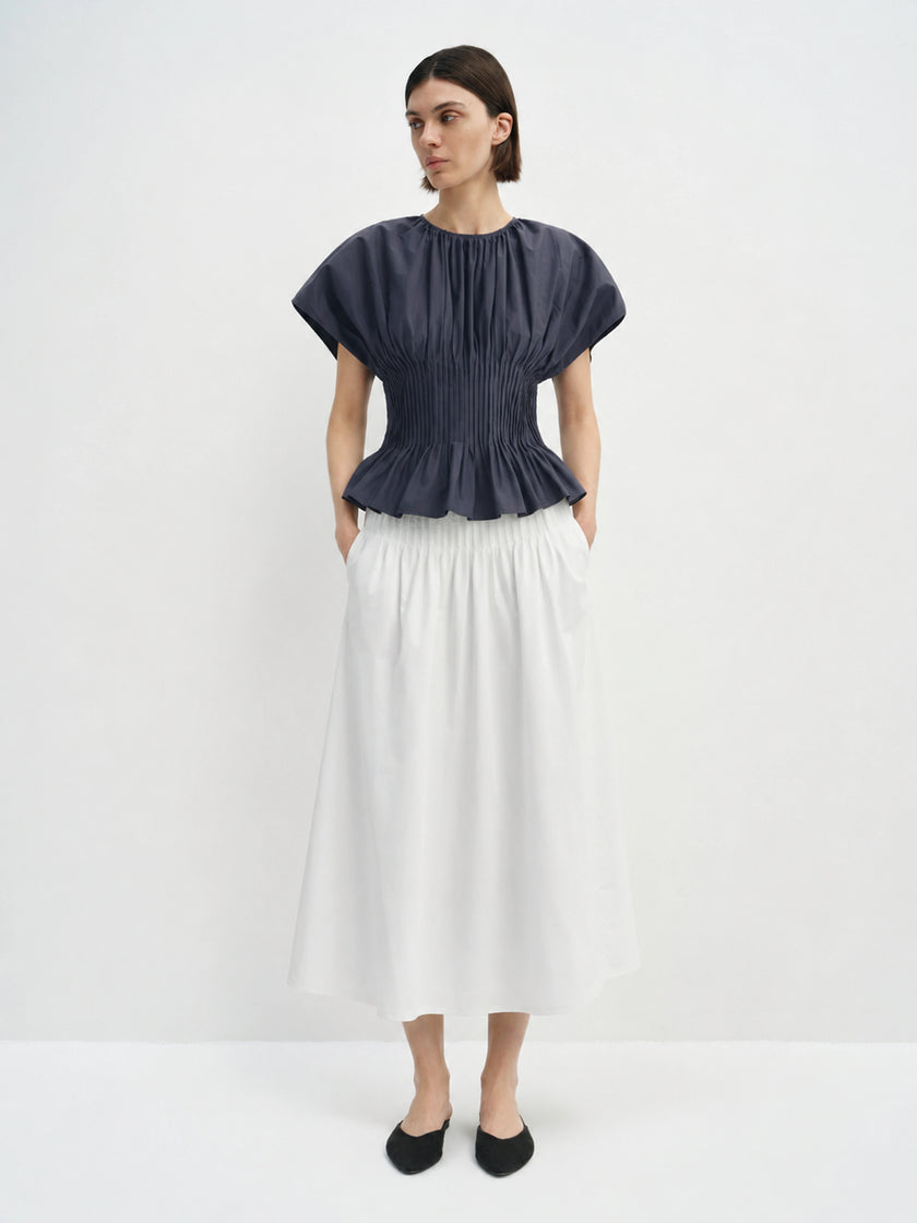 Piquenique Pintuck Shirt