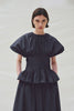 Piquenique Pintuck Shirt-Navy