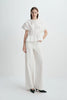 Piquenique Pintuck Shirt White
