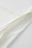 Carré High Square Neck Top White