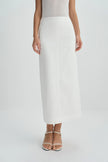 Soletta Pencil Skirt-Cloud