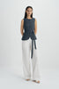 Noema Elastic Waisted Pant-Cloud