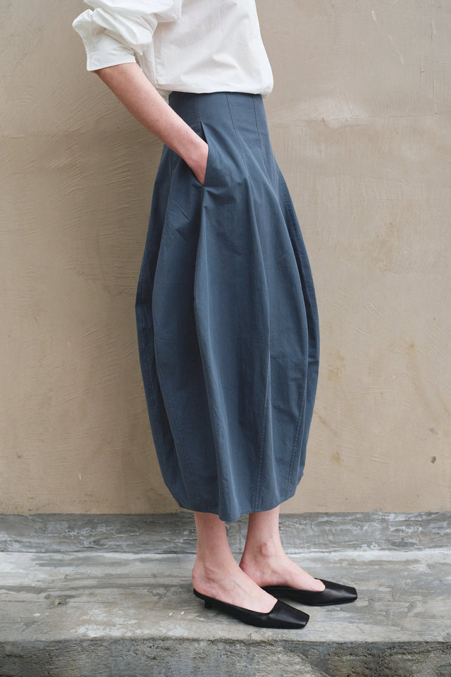 Viala Balloon Skirt-Slate