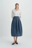 Viala Balloon Skirt-Slate