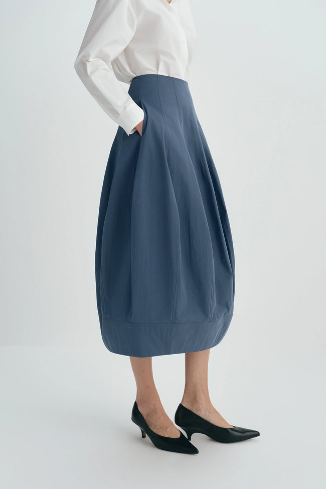 Viala Balloon Skirt-Slate