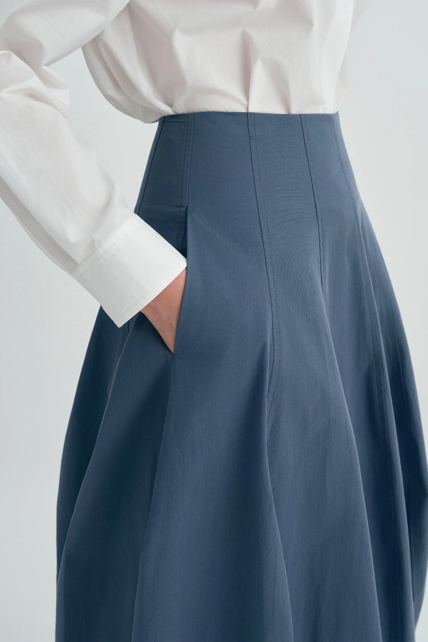 Viala Balloon Skirt-Slate