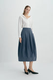 Viala Balloon Skirt-Slate