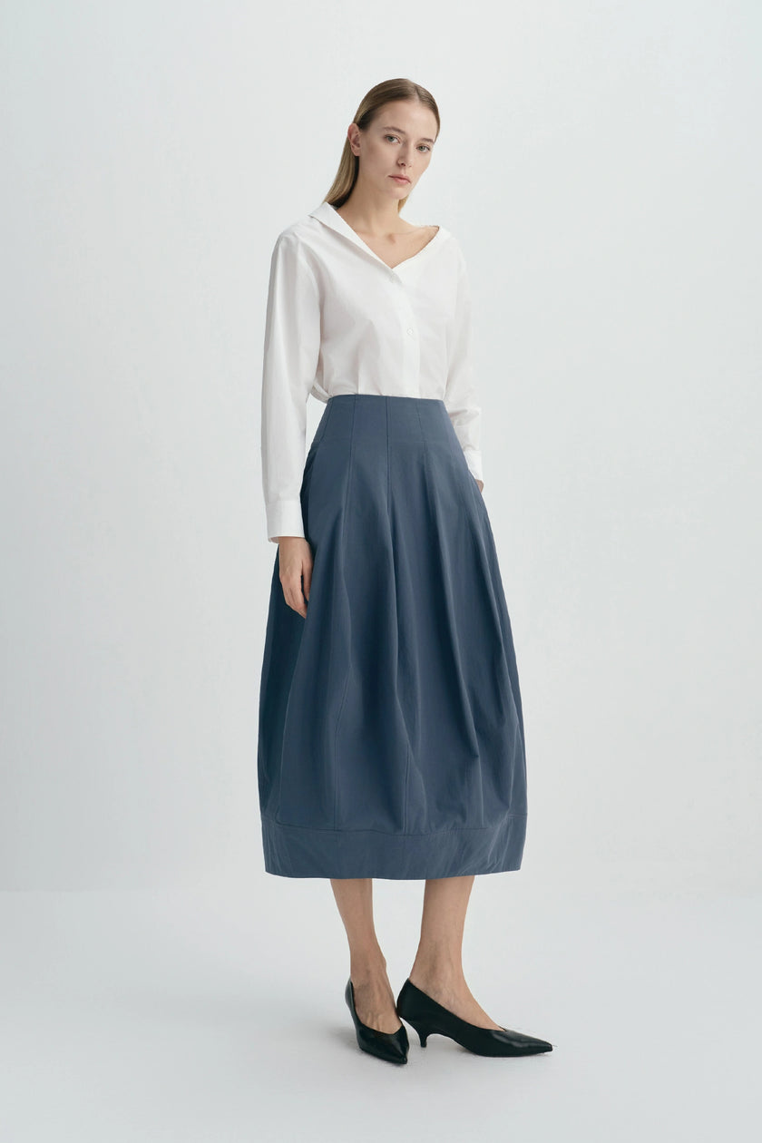 Viala Balloon Skirt-Slate