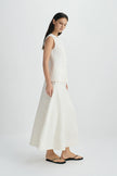Luma Flare Skirt Egret