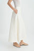 Luma Flare Skirt Egret