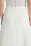 Luma Flare Skirt Egret