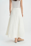 Luma Flare Skirt Egret
