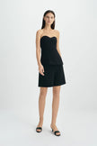 Astrielle Contrast Waistband Short Black