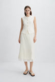 Rumi Double Layered Skirt Marshmallow