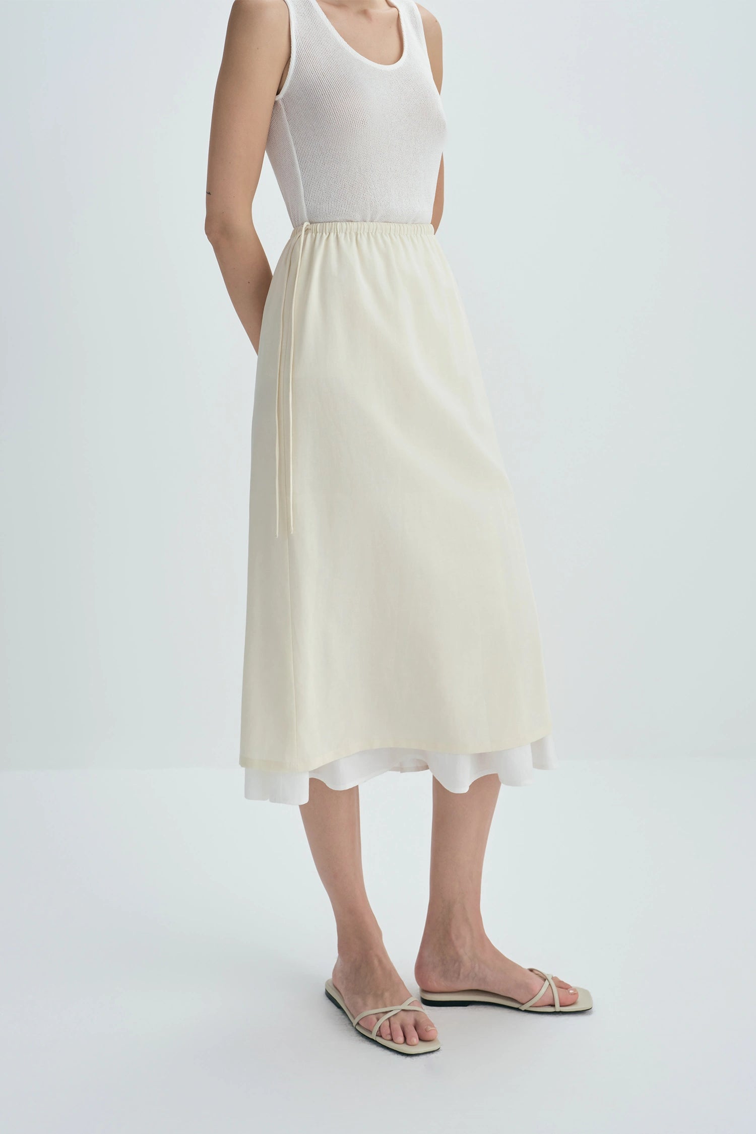 Rumi Double Layered Skirt