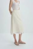 Rumi Double Layered Skirt Marshmallow