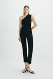 Alba Cropped Slim Pant Black