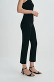 Alba Cropped Slim Pant Black