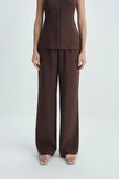 Lustrelle Shirred Waist Pant