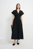 Piquenique Pintuck V-Neck Dress