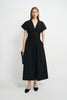 Piquenique Pintuck V-Neck Dress