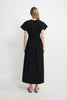 Piquenique Pintuck V-Neck Dress