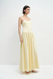 Ysé Strap Dress Butter Yellow