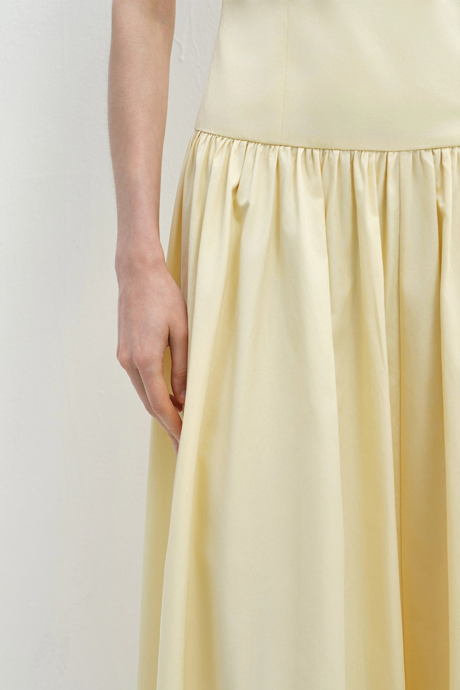 Ysé Strap Dress Butter Yellow