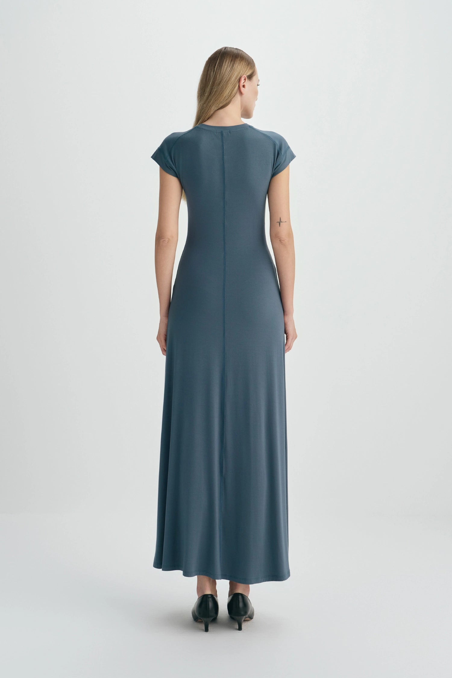 Edel Easy Crewneck Dress-Slate