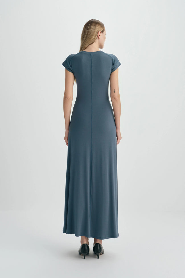 Edel Easy Crewneck Dress-Slate