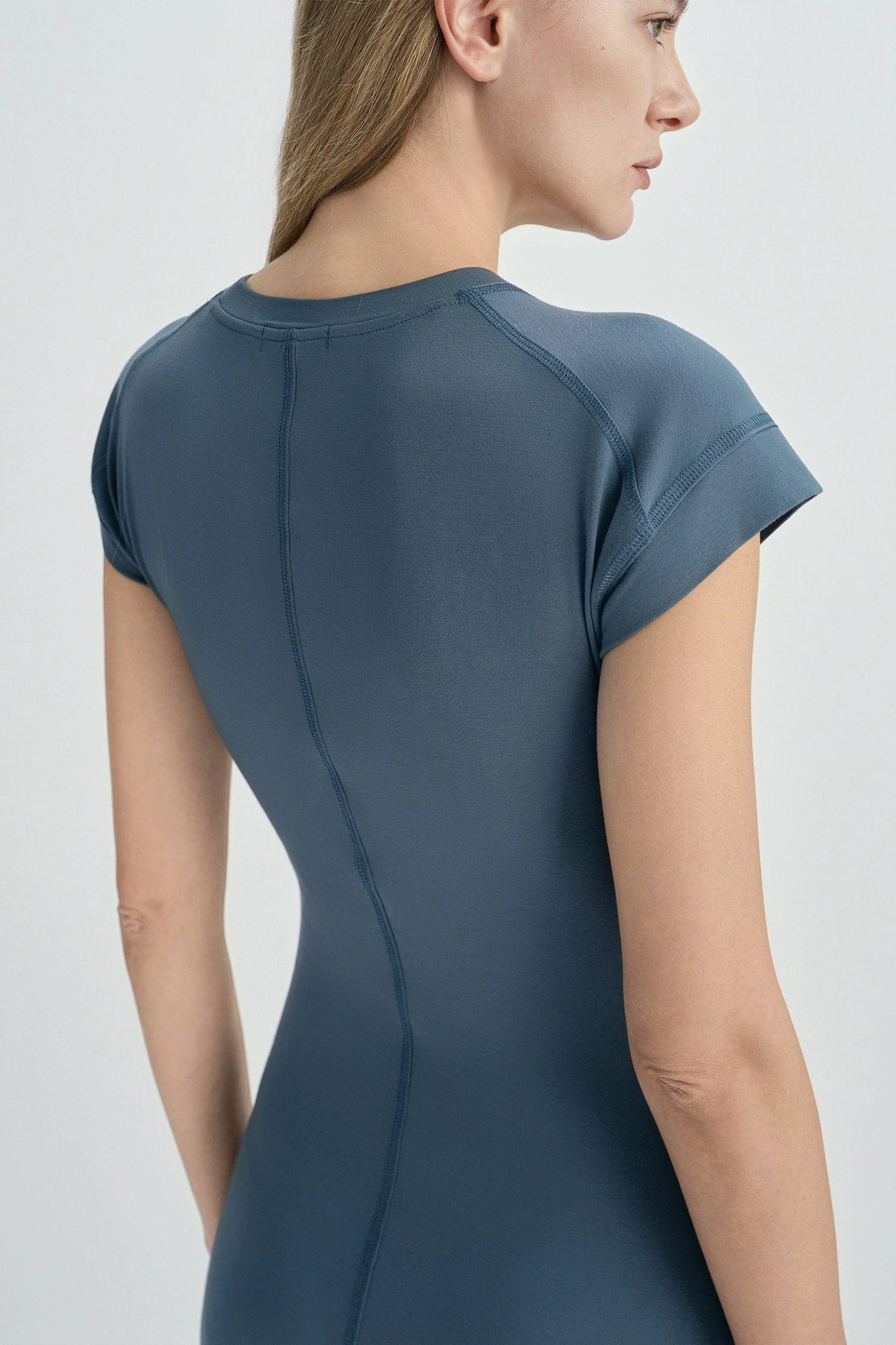 Edel Easy Crewneck Dress-Slate