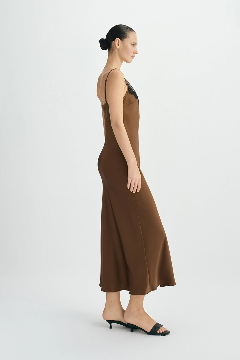 Céleste Lace Insert Cami Dress