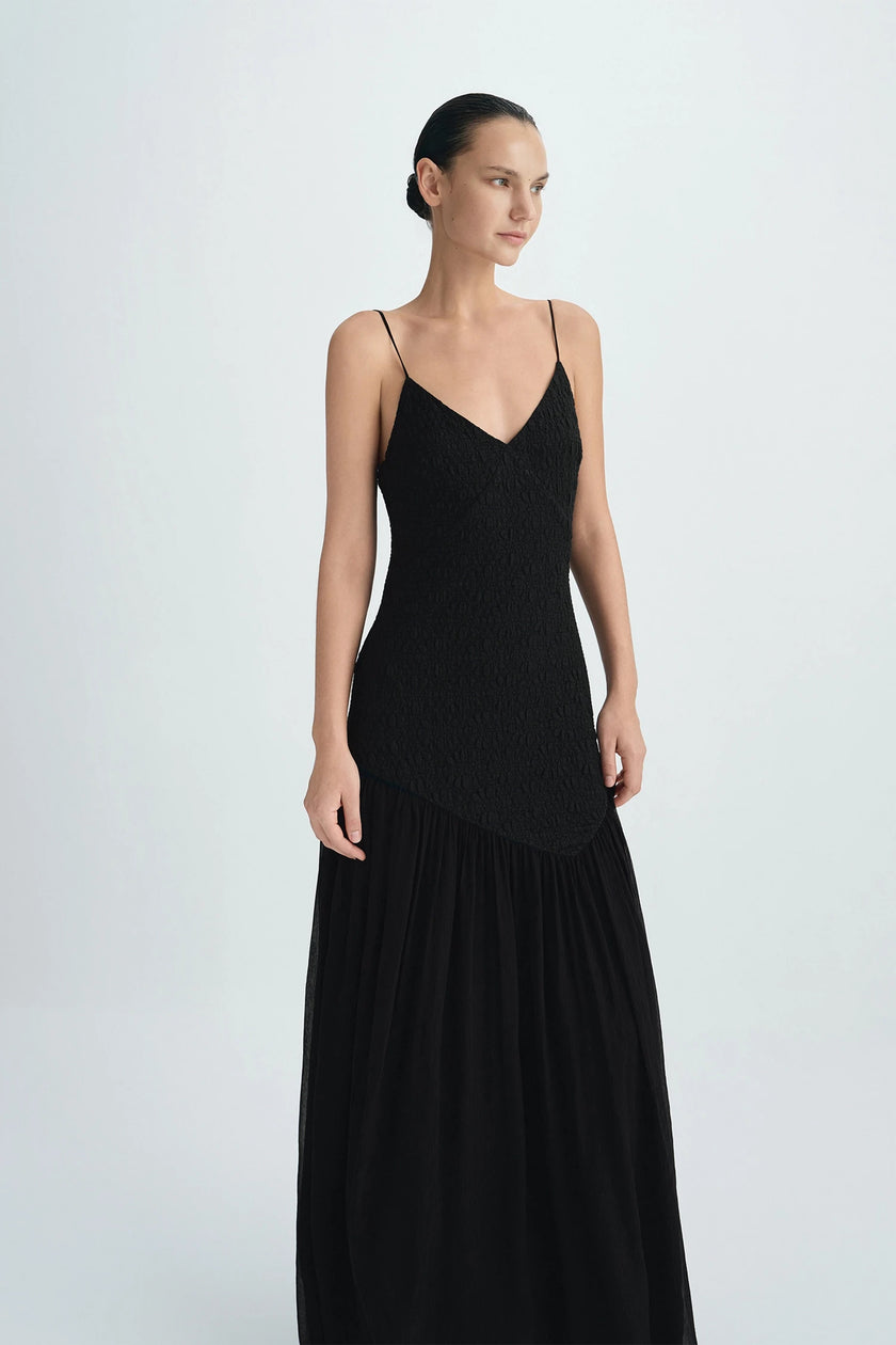 Calima Mix Media Dress