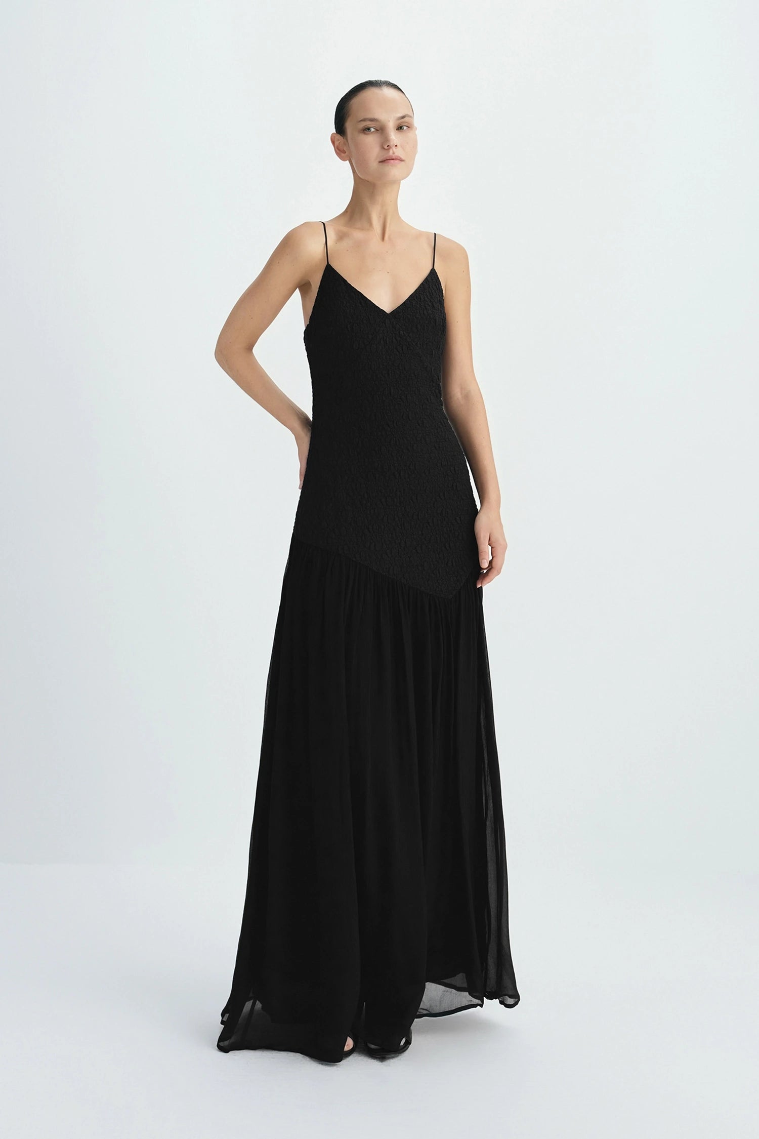 Calima Mix Media Dress