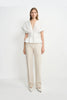 Piquenique Pintuck V-Neck Shirt