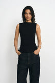 Aurelia Boatneck Drawstring Top
