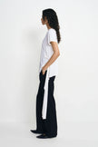 Ciela Draped Tie-Waist Knit Top