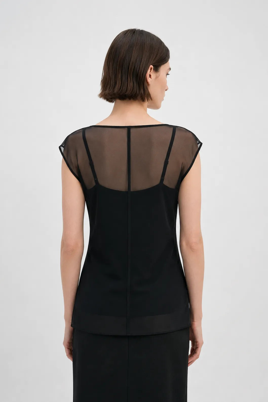 Navia Organza Wrap Cami Top