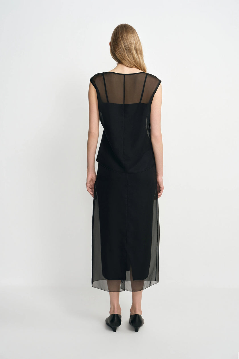 Navia Organza Wrap Cami Top