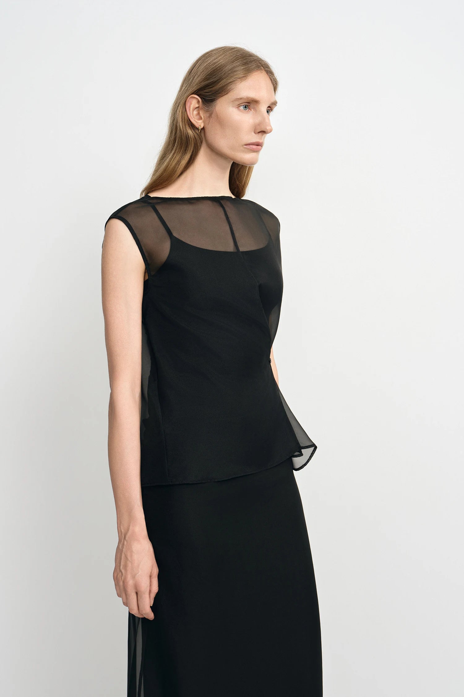 Navia Organza Wrap Cami Top
