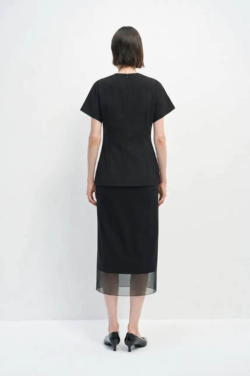 Rosine Fitted Waist Shirt