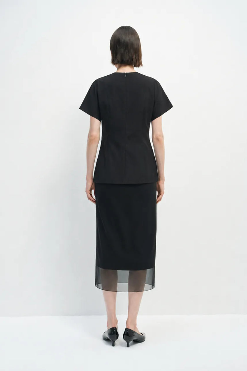 Rosine Fitted Waist Shirt