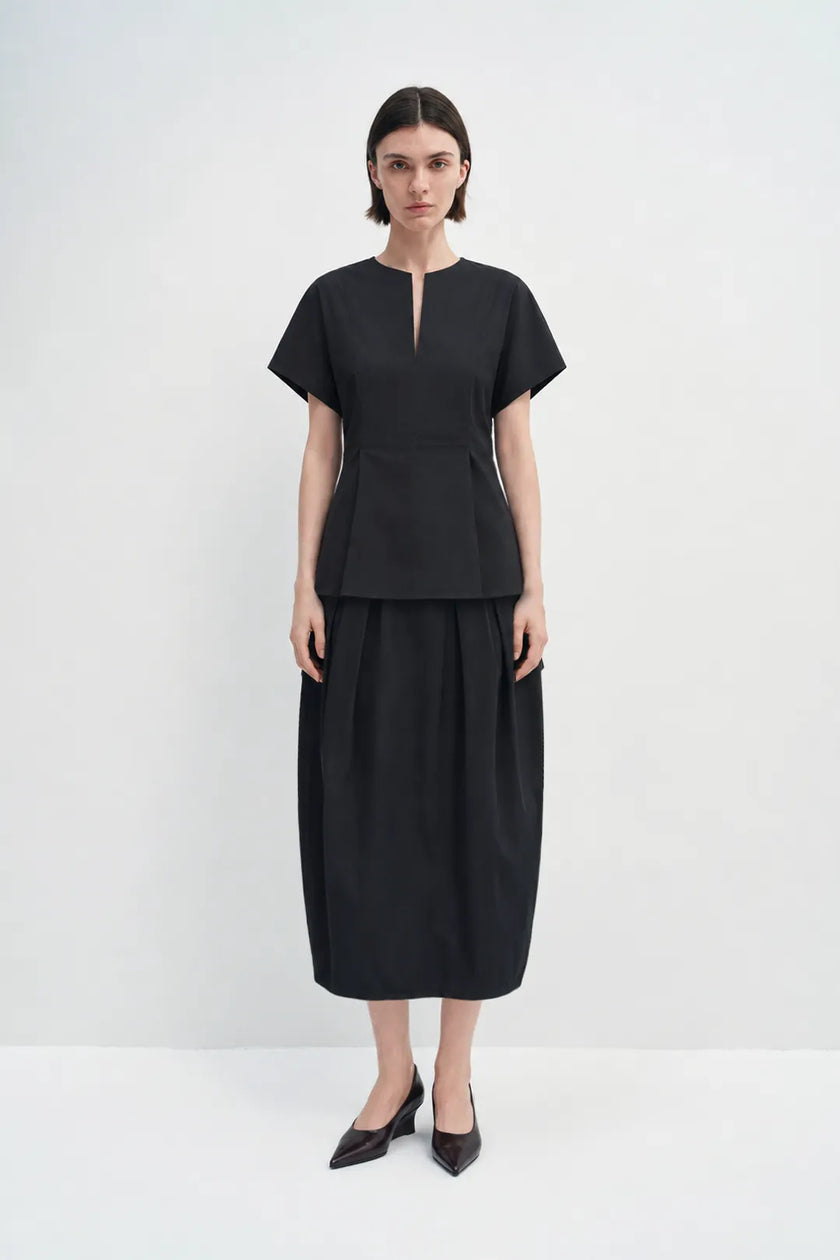 Rosine Fitted Waist Shirt