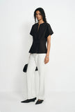 Rosine Fitted Waist Cotton Shirt