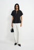 Rosine Fitted Waist Cotton Shirt