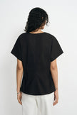 Rosine Fitted Waist Cotton Shirt